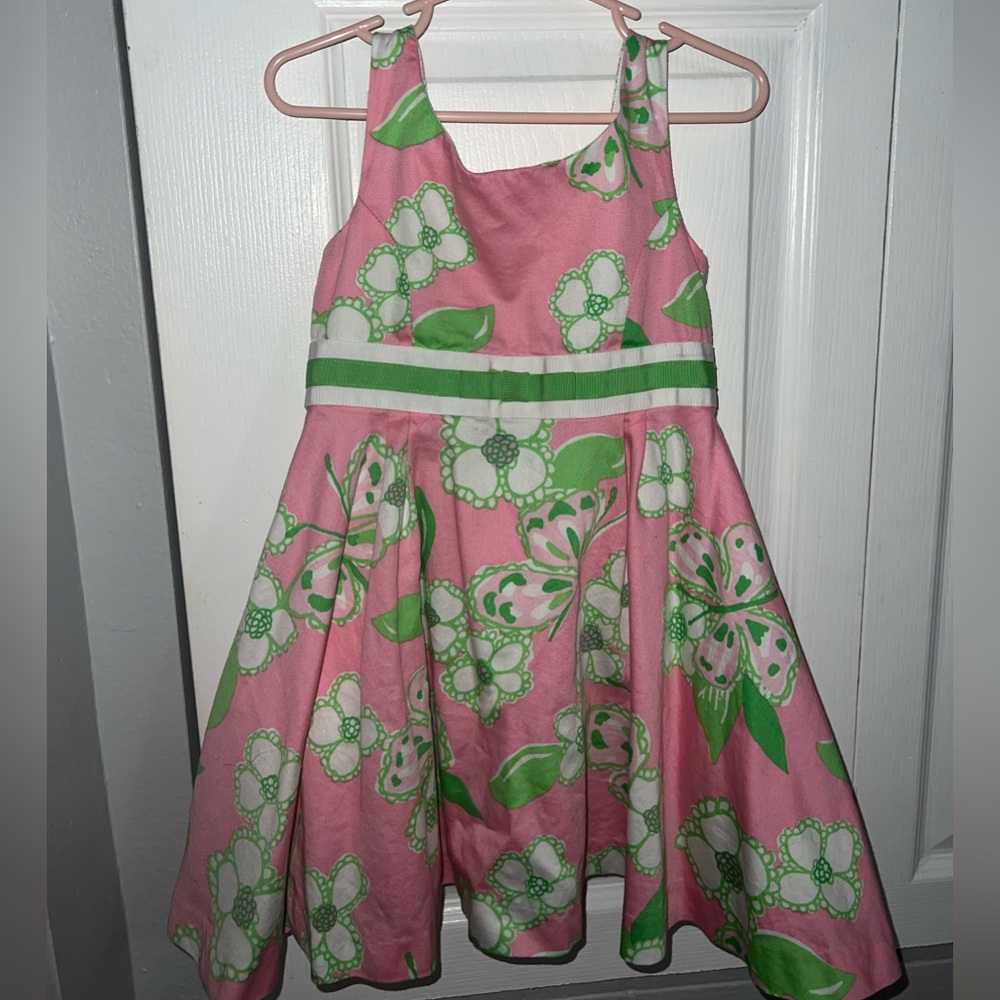 Lily Pulitzer Pretty Pink Tootie toddler dress.